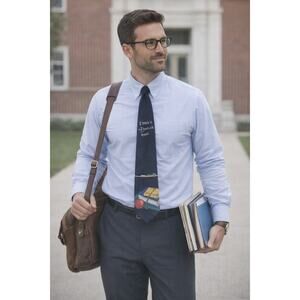 Vintage 1998 Ralph Marlin Teacher Tie 2 Teach Is 2 Touch Lives